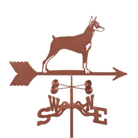 Ez Vane EZ Vane EZ1408-GR Doberman Dog Weathervane with Garden Mount EZ1408-GR